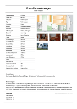 Eifelland Reisewohnwagen