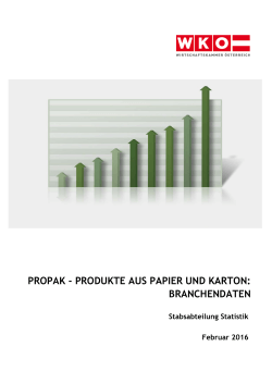 Papierverarbeitende Industrie - Wirtschaftskammer Österreich
