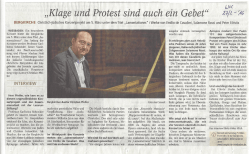 Interview Wiesbadener-Kurier Lamentationes 27.2.16