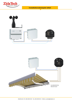 Installationsbeispiel eNet