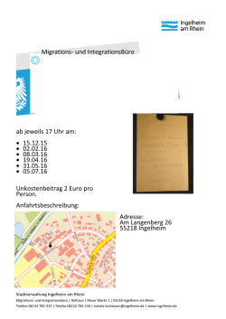 Internationaler Kochkreis in der Friedenskirche