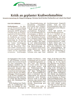 Isar Loisachbote/ merkur online / 27.02.2016 /