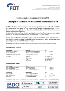 Fédération Luxembourgeoise de Tennis de Table