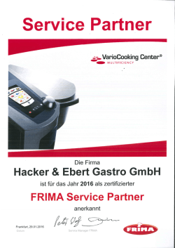 Frima Service Partner (PDF