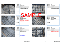 写真番号 撮影日時 写真名目 検査内容 コメント 写真番号 撮影日時 写真