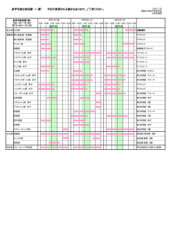 見学可能な部活動 - 専修大学松戸中学校・高等学校
