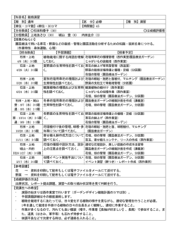 栽培演習