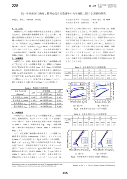 低・中拘束圧で繰返し載荷を受ける豊浦砂の力学特性に関する実験的