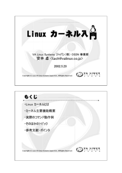 Linux カ一ネルス語