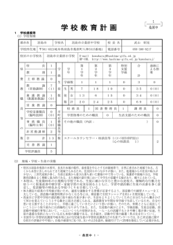 学校概要