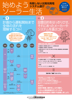 始めよう ソーラー生活