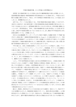 中国の映画市場、2～3 年後には世界最大に