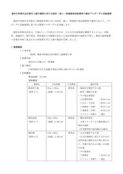 協和木材株式会社新庄工場の建設に於ける設計