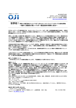 ～極めて流動性の高いパウダー製造技術の開発に成功～