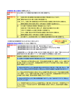 新様式の工事経歴書の書き方