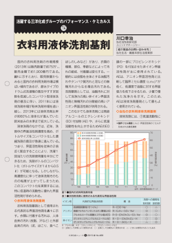 衣料用液体洗剤基剤