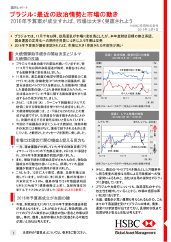 ブラジル：最近の政治情勢と市場の動き - HSBC Global Asset