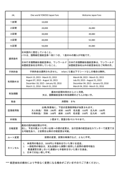 航空会社の都合により予告なく変更になる場合がございますのでご了承