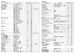 備品・機材