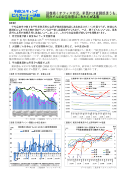 ビルオーナー通信 回復続くオフィス市況。新築には変調感漂うも、 既存