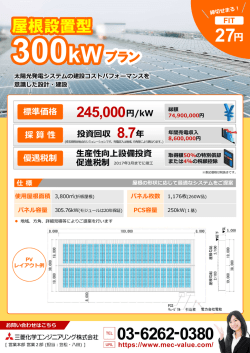 標準価格 採算性 優遇税制 円/kW 投資回収 年 生産性向上設備投資