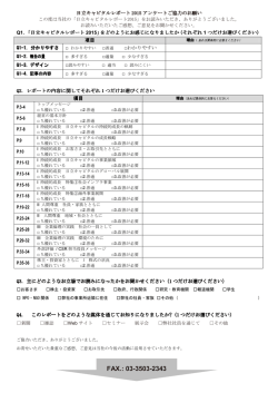 「日立キャピタルレポート2015」アンケート(97KB