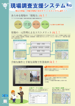 現場調査支援システム（表）