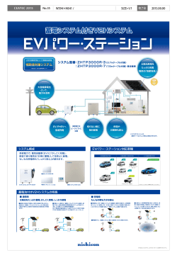 蓄電システム付きV2Hシステム