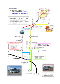 上越妙高駅からの - 頸城自動車グループ