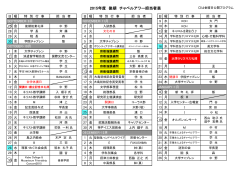 担当者一覧表 - 神戸女学院大学