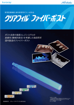 ポスト自身の強度とレジンコアとの 接着性（機械的嵌合）を考慮した独自
