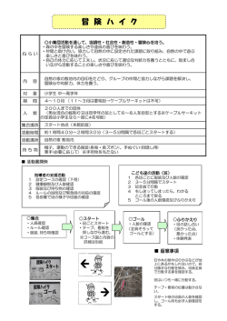 冒険ハイク
