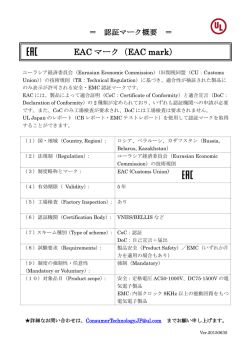 EAC マーク（EAC mark）