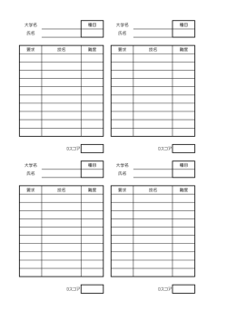 大学名 種目 大学名 種目 氏名 氏名 要求 技名 難度 要求 技名 難度 D