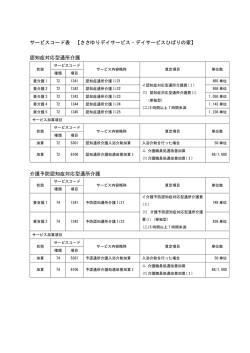 認知症対応型通所介護 - ささゆりデイサービス、デイサービスひばりの家