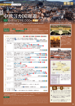 世界遺産のシェーンブルン宮殿でコンサート鑑賞＞＞中欧3