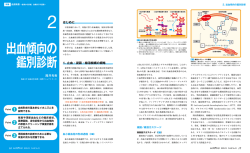 出血傾向の 鑑別診断