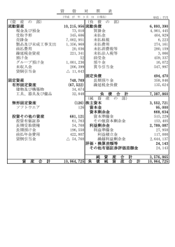 （資 産 の 部） （負 債 の 部） 流動資産 10,215,956 流動