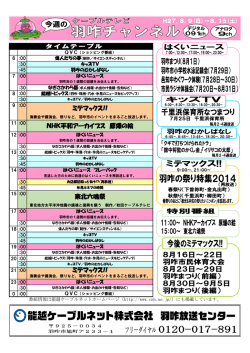 ミテマックス!! 東北六魂祭 NHK平和アーカイブス 原爆の絵 ミテマックス!!