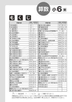 「算数おもしろストーリー上 「よーく考えてみよう」と巻末の「算数の活用