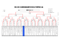 第25回 兵庫県選抜都市対抗少年野球大会