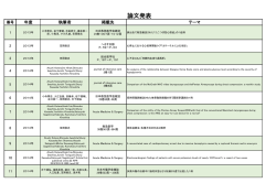 論文発表