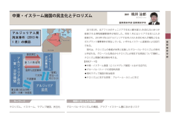 中東・イスラーム諸国の民主化とテロリズム