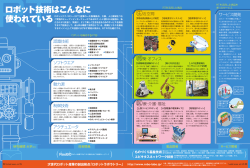 ロボット技術はこんなに