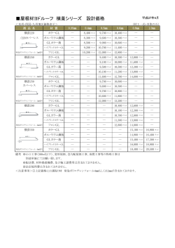 屋根材ヨドルーフ 横葺シリーズ 設計価格