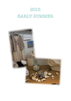 2015 EARLY SUMMER