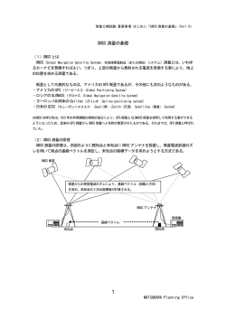 測量士補 重要事項 はじめに「GNSS測量の基礎」