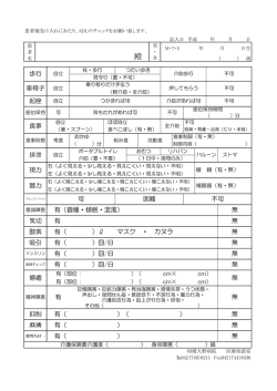 薬物ｱﾚﾙｷﾞｰ 有（ ） 無 抑制 有（ ）（