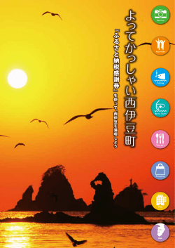 西伊豆町ふるさと納税感謝券ガイドブック