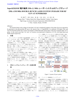 THP115 - 日本加速器学会